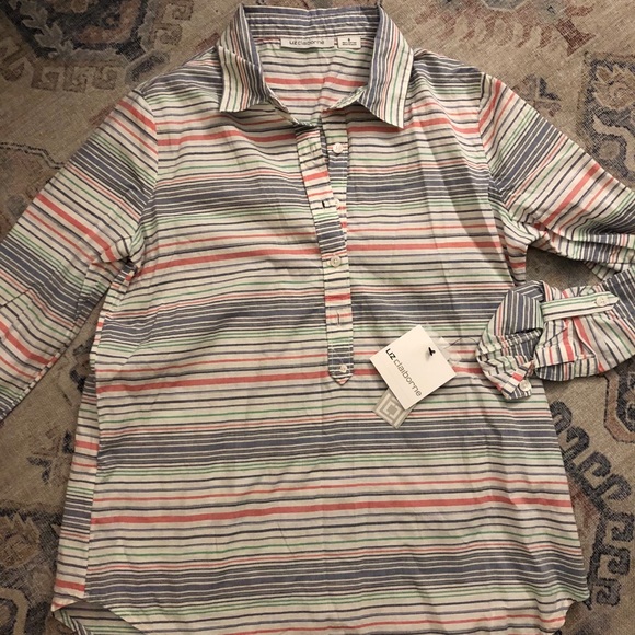 Liz Claiborne Tops - Liz Claiborne Half button shirt